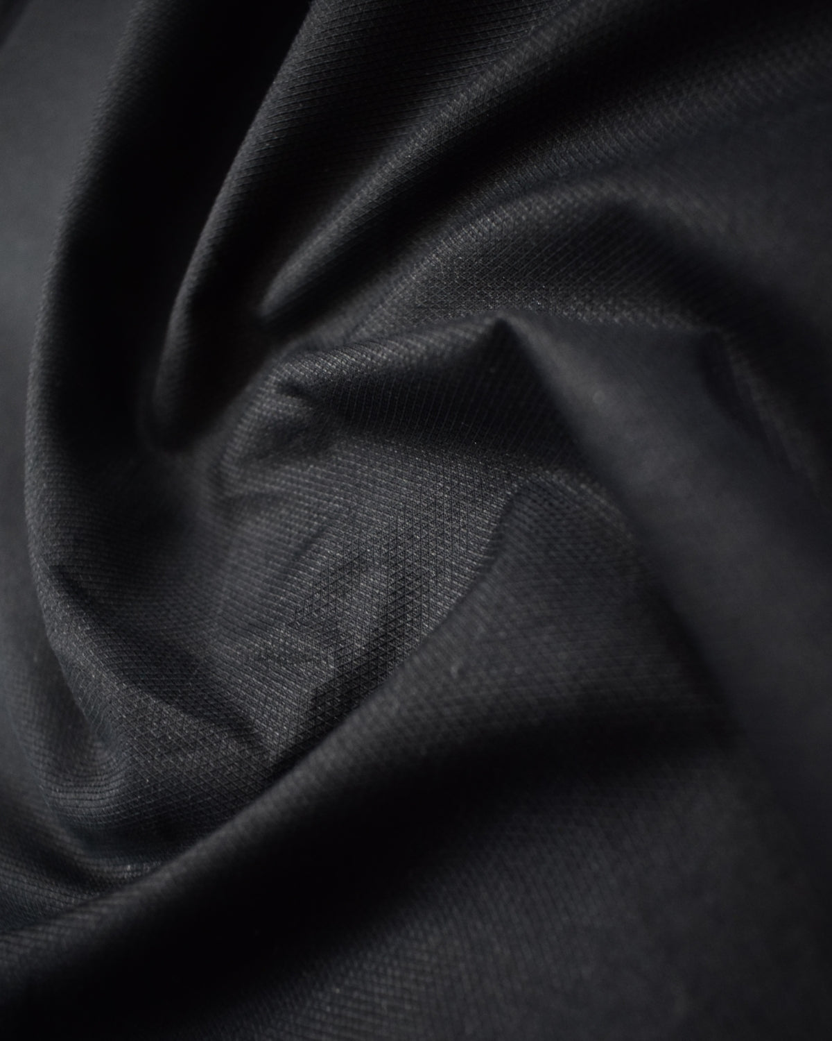 Black Dobby Unstitched