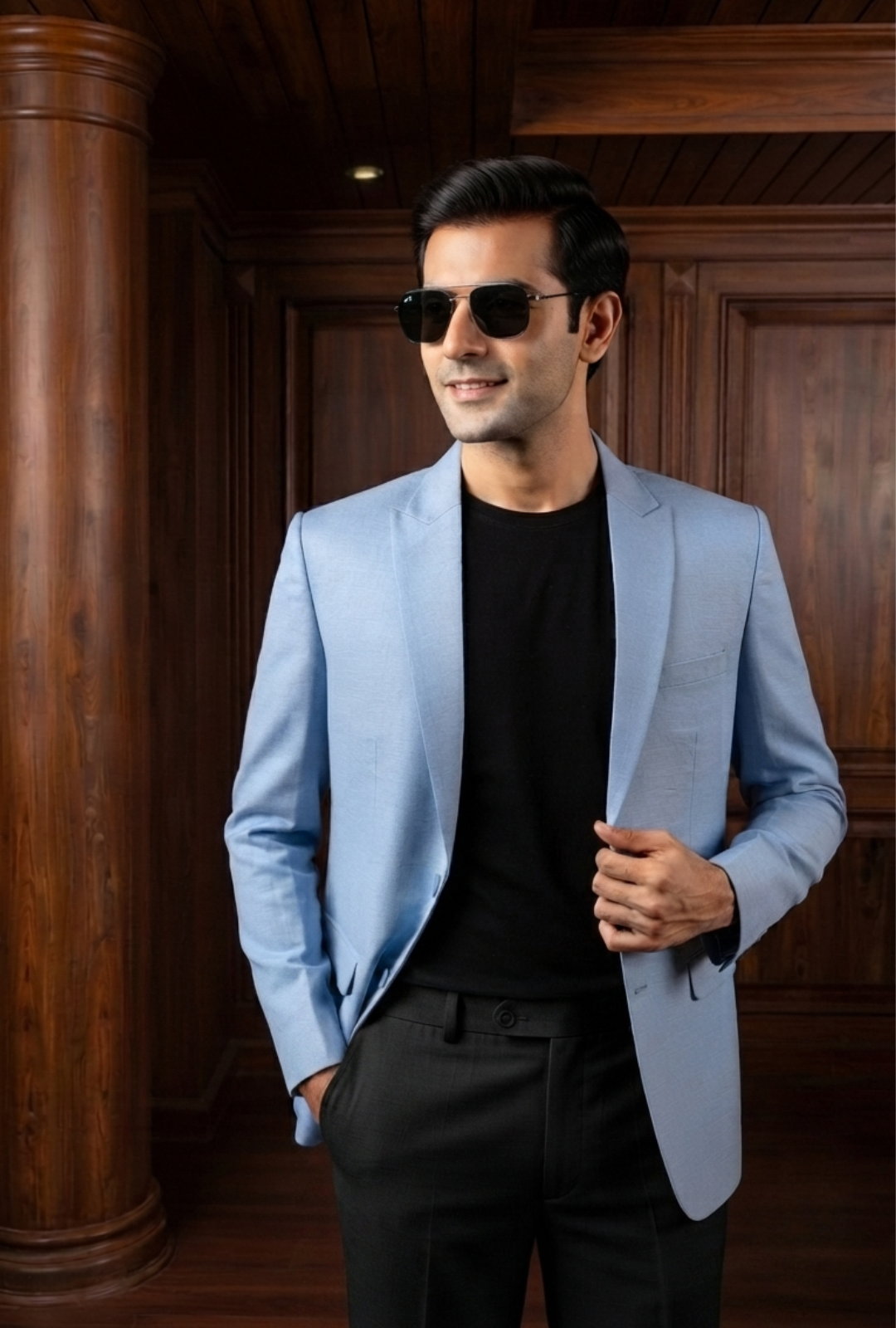 Sky Blue Classic Blazer