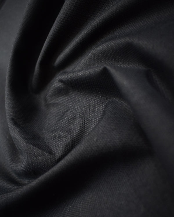 Black Dobby Unstitched