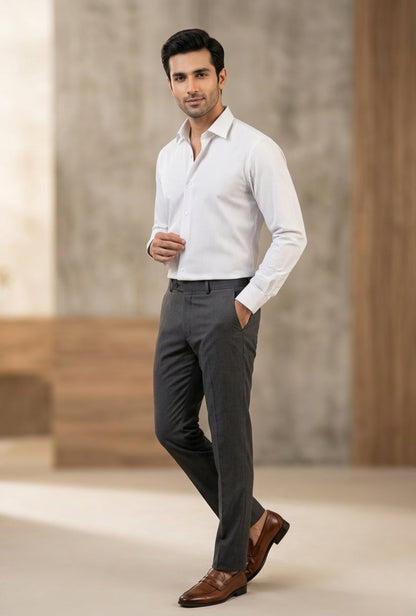 Cotton Mix – Off White Stripes Shirt