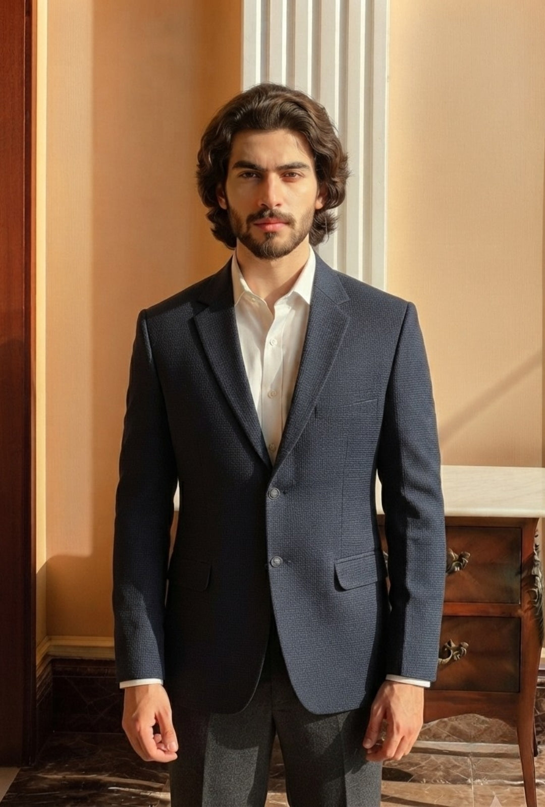 Pure Sheep Wool Mix Classic Blazer