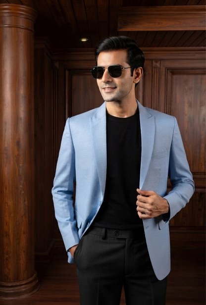 Sky Blue Classic Blazer