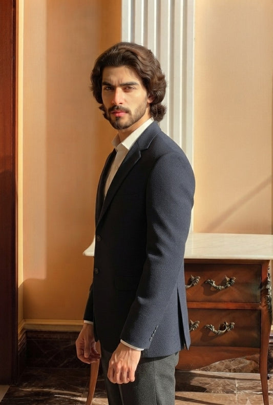 Pure Sheep Wool Mix Classic Blazer
