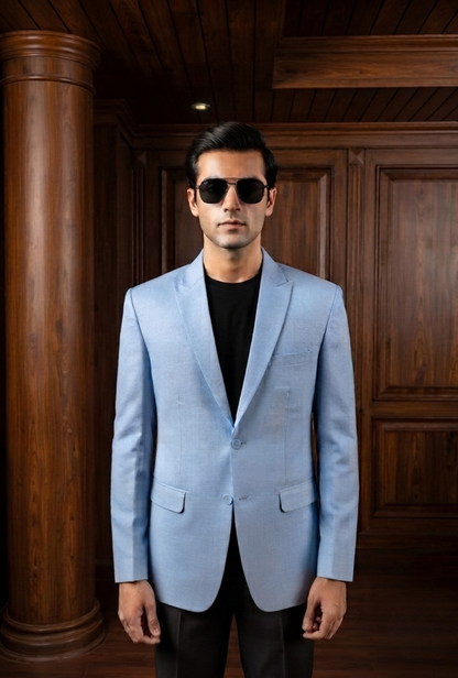Sky Blue Classic Blazer